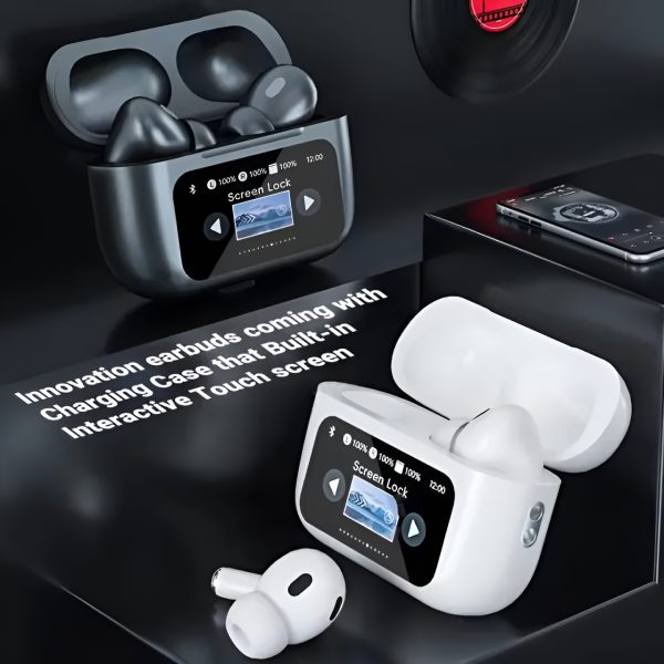 White A9 Pro ANC Bluetooth 5.4 Wireless Earbuds YMDS