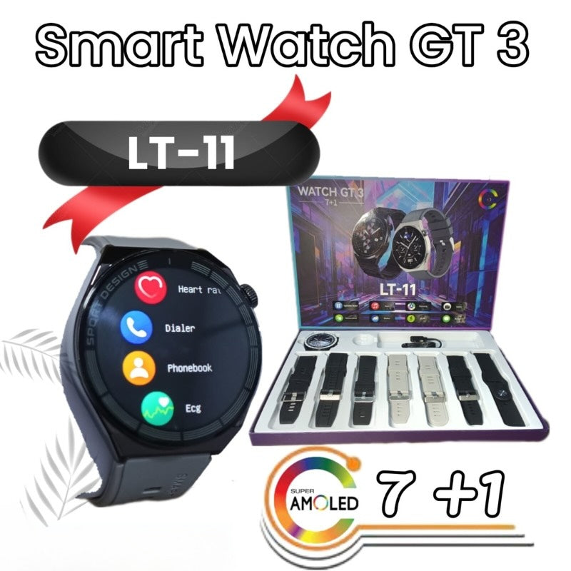 LT-11 GT 3 Smart Watch | 1.3" Touchscreen YMDS