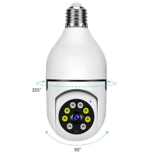 Speed-X Bulb Camera 1080P WiFi 360° Panoramic Security Camera YMDS