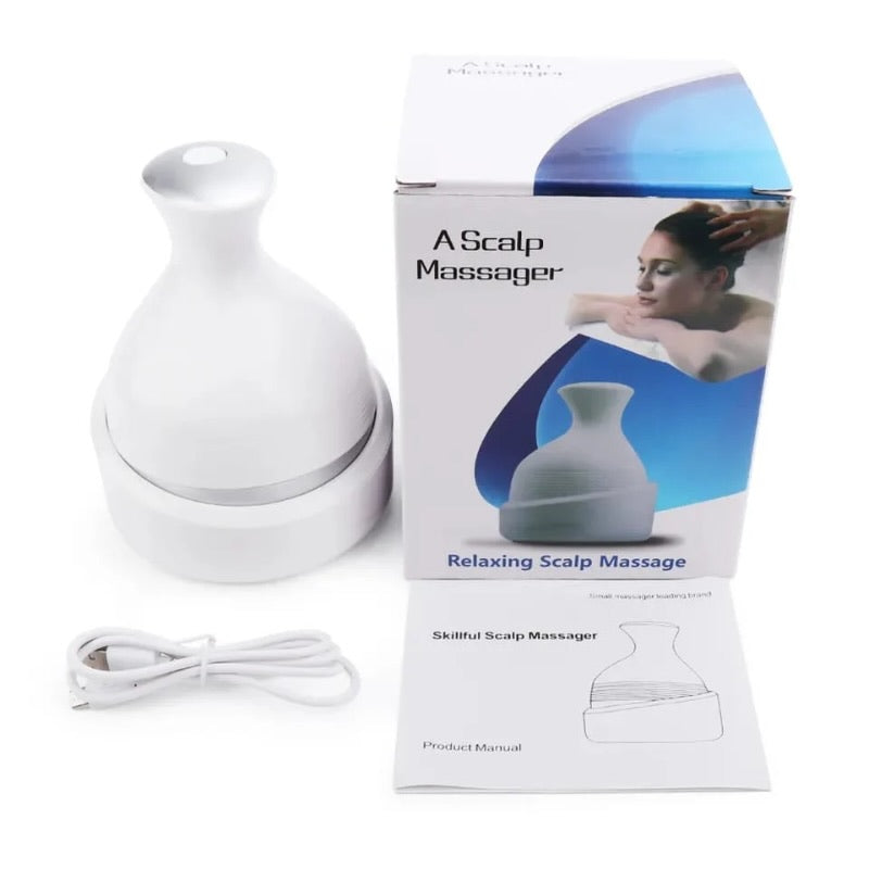 Electric Scalp Massager with 4 Clusters YMDS