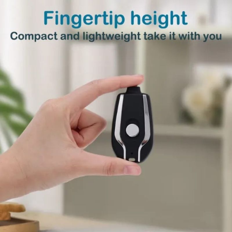 Mini Keychain Power Bank | Ultra-Compact 1500mAh YMDS