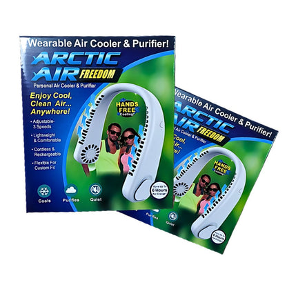 Arctic Air Freedom Wearable Neck Fan & Air Purifier YMDS