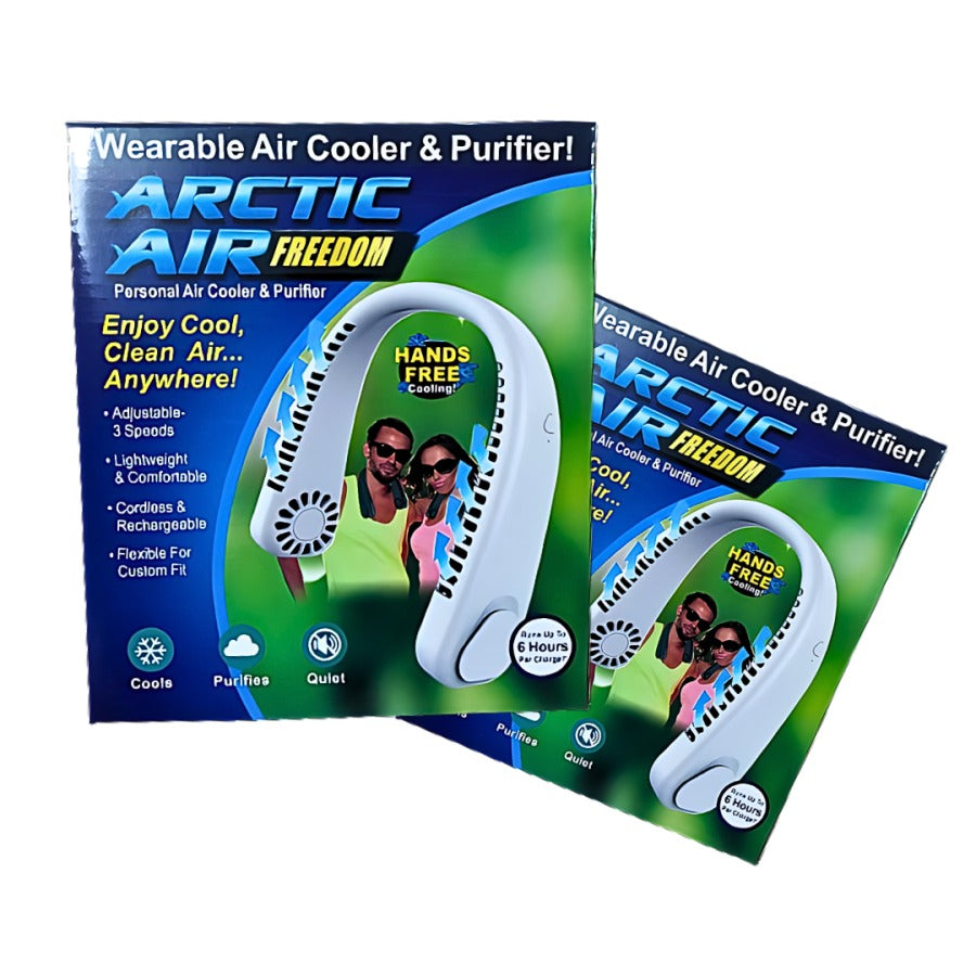 Arctic Air Freedom Wearable Neck Fan & Air Purifier YMDS