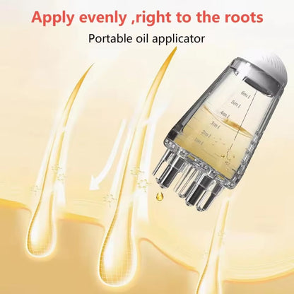2-in-1 Scalp Root Hair Oil Applicator Comb YMDS