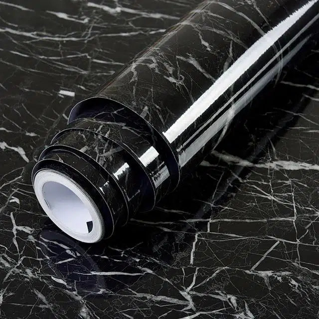 Black & White | Marble Sheet Sticker YMDS