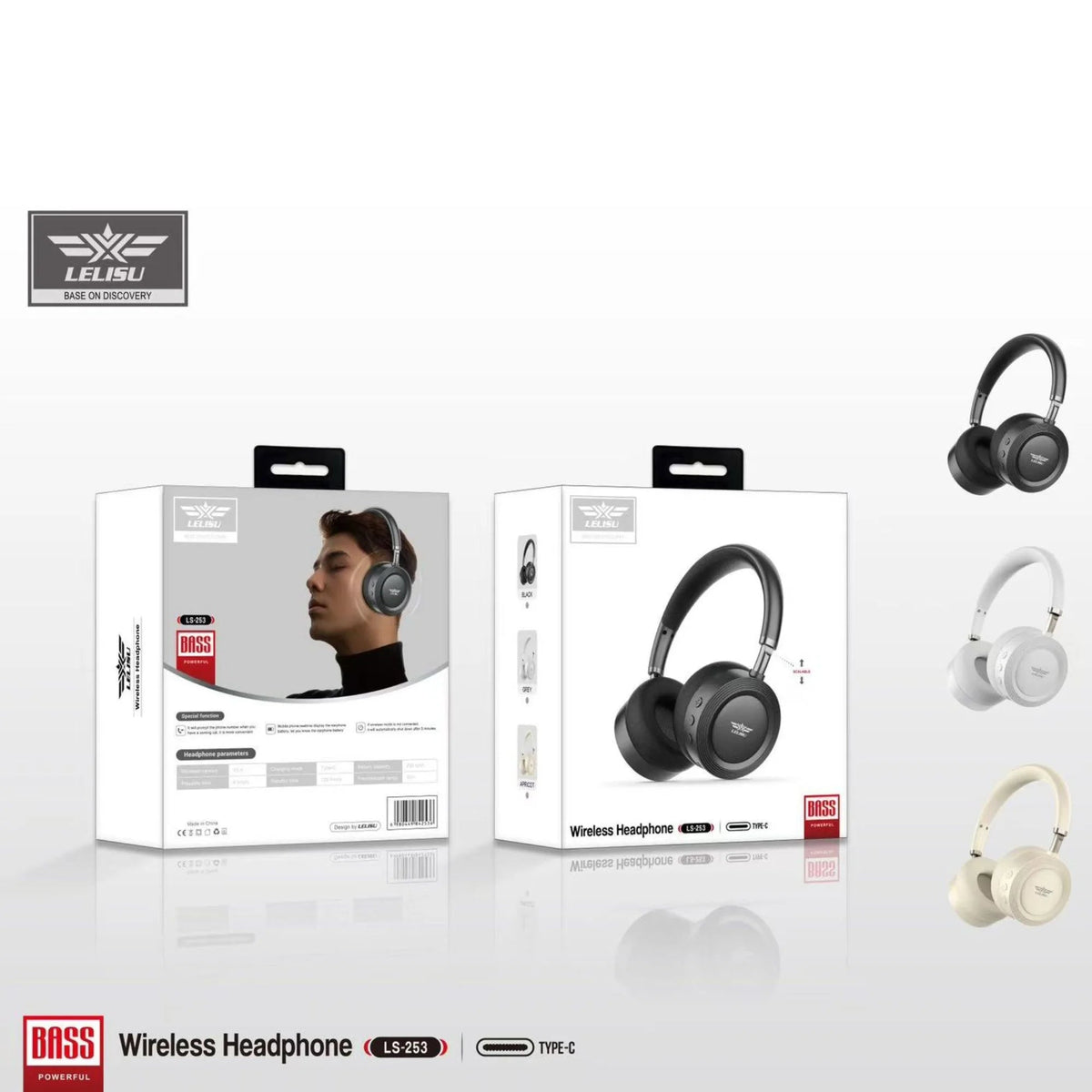 Lelisu LS-253 Wireless Headphones YMDS
