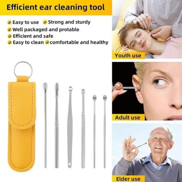 6-Piece Ear Wax Cleaning Kit | Portable & Easy to Use YMDS