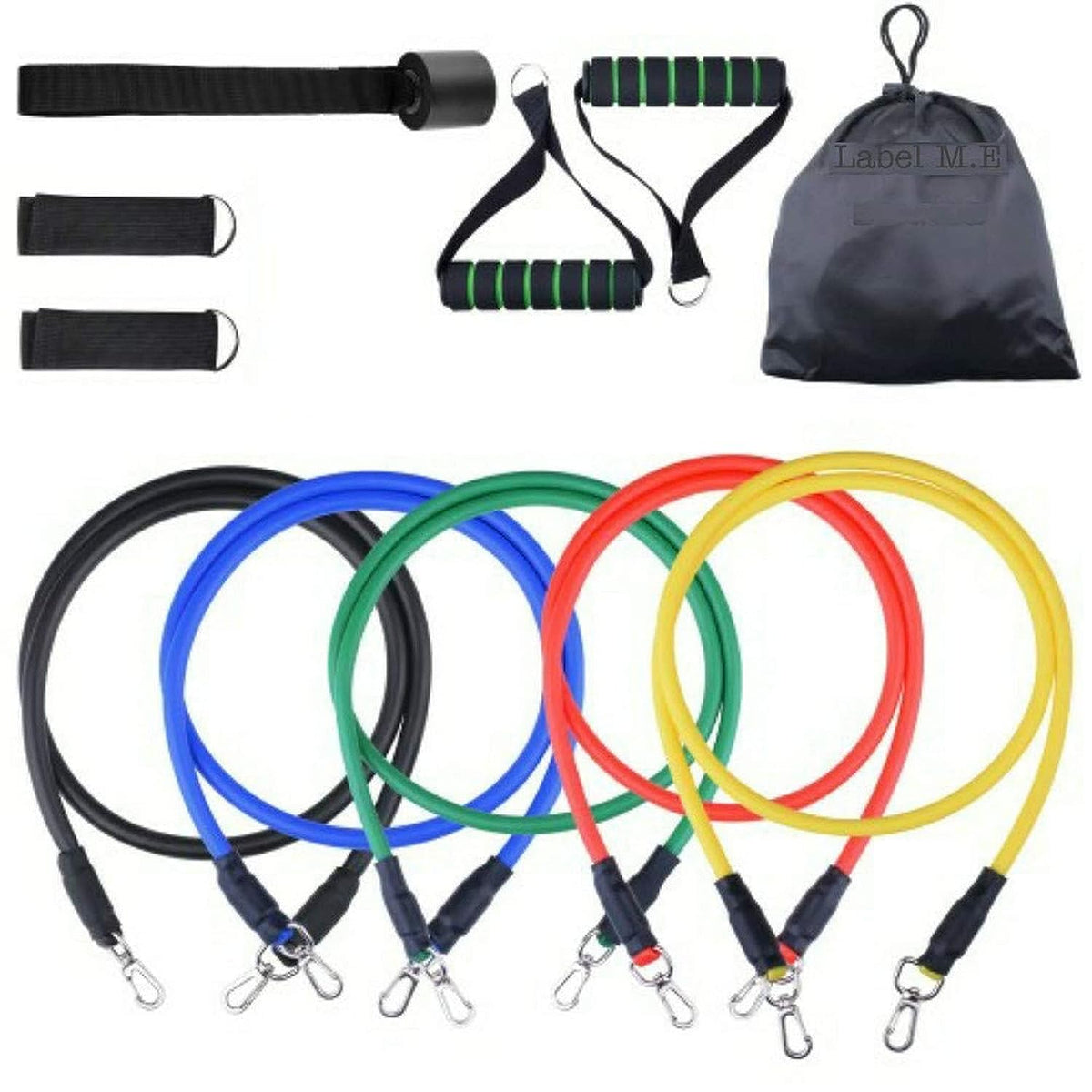 5-in-1 Power Exercise Resistance Band Set YMDS