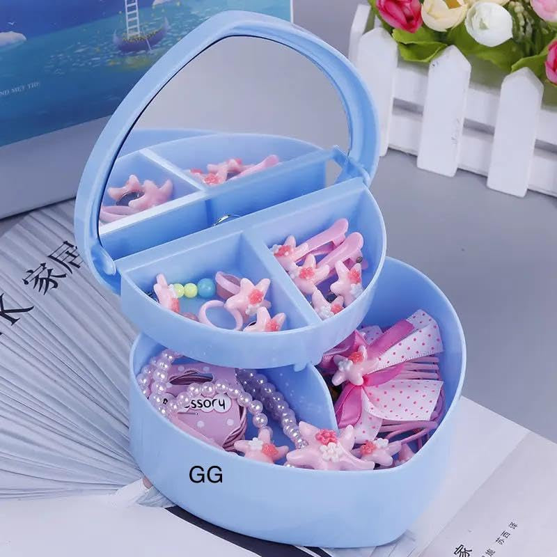 Heart Shape Jewellery Box for Girls YMDS