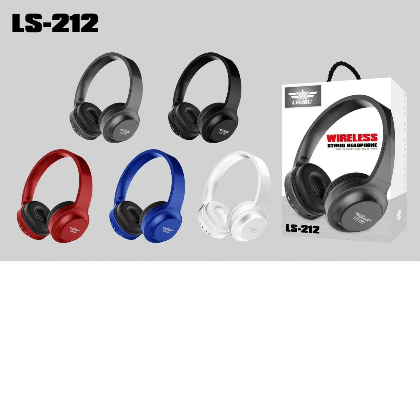 Lelisu LS-212 Wireless Stereo Headphones YMDS
