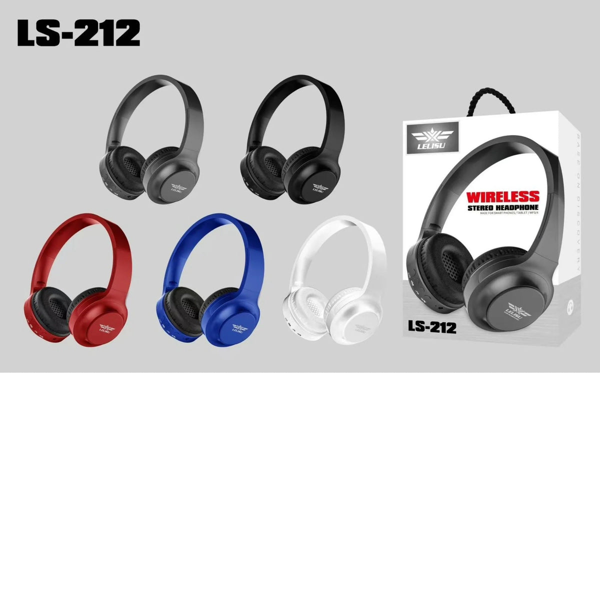 Lelisu LS-212 Wireless Stereo Headphones YMDS