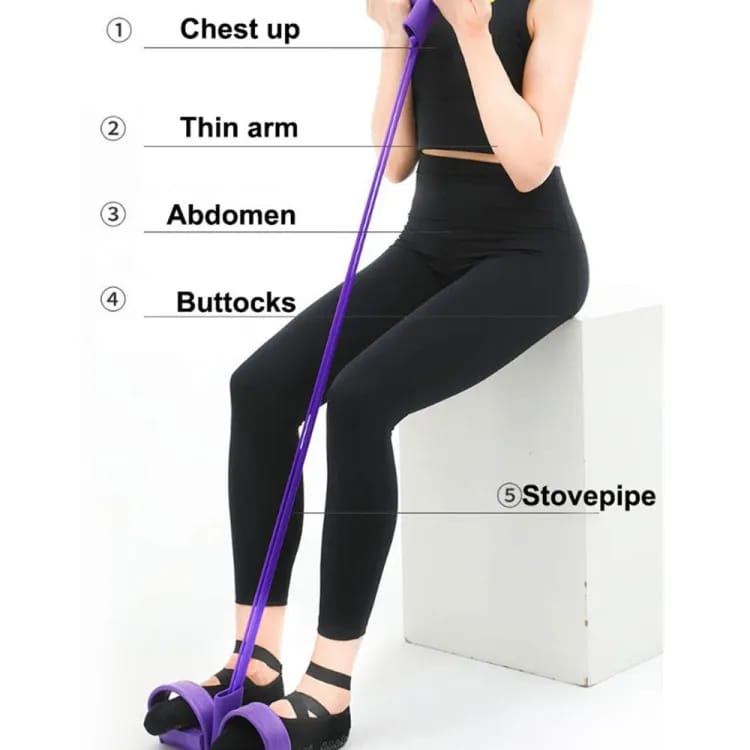 Tummy Trimmer | Foot Pedal Resistance Band YMDS