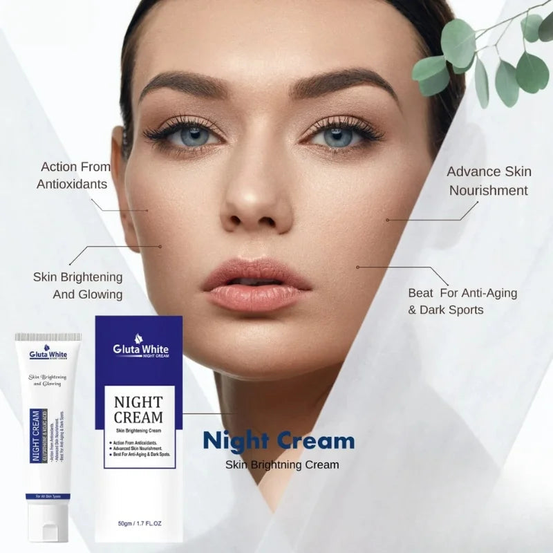 Gluta White Night Cream YMDS
