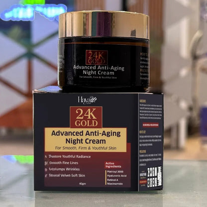 Haya 24K Gold Advanced Anti-Aging Night Cream YMDS