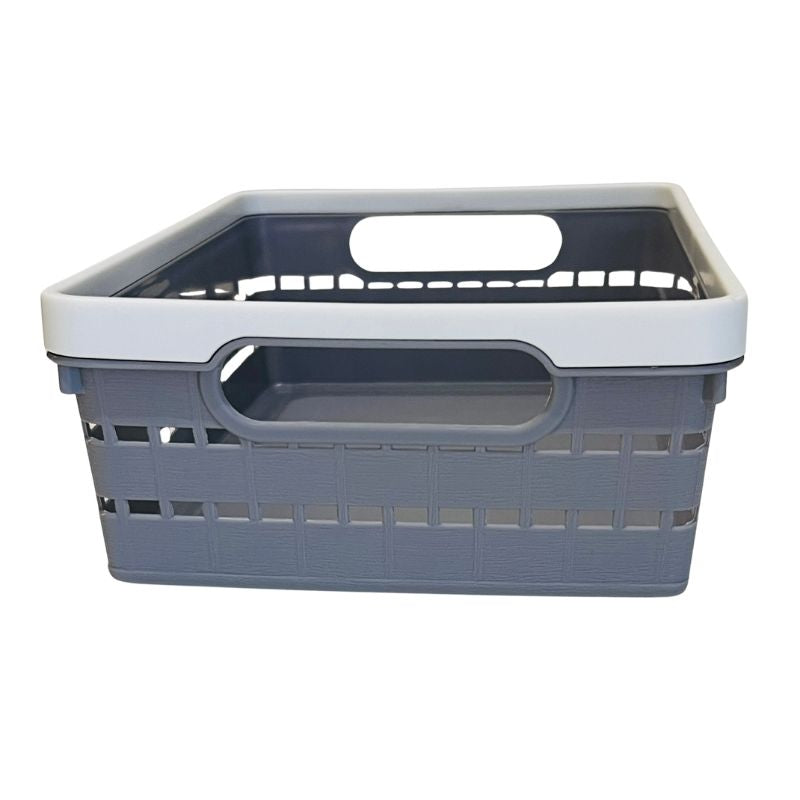 Multi-Purpose Woven Plastic Storage Basket YMDS