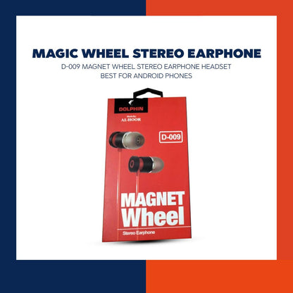 Dolphin D-009 Handsfree | Stereo Sound | Built-in Mic & Selfie Button YMDS