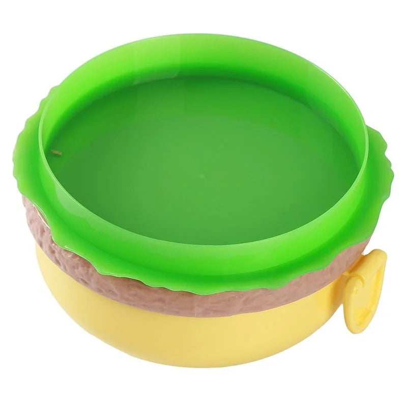 Hamburger Shaped Kids Lunch Box YMDS