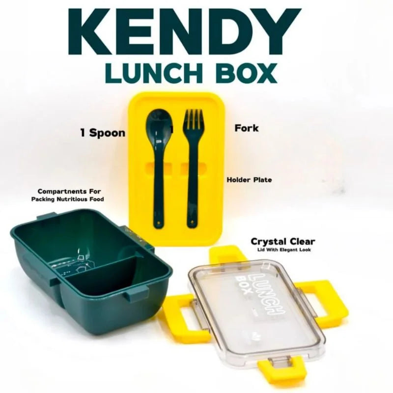 Kendy Lunch Box with Spoon & Fork YMDS