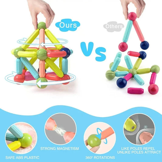 25 Pcs Magnetic Building Blocks Set YMDS