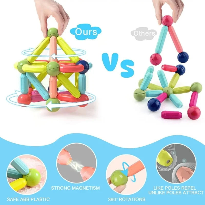 25 Pcs Magnetic Building Blocks Set YMDS