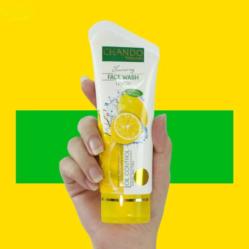 Face Wash | Chando Naturals Lemon Oil Control Face Wash 100ml YMDS