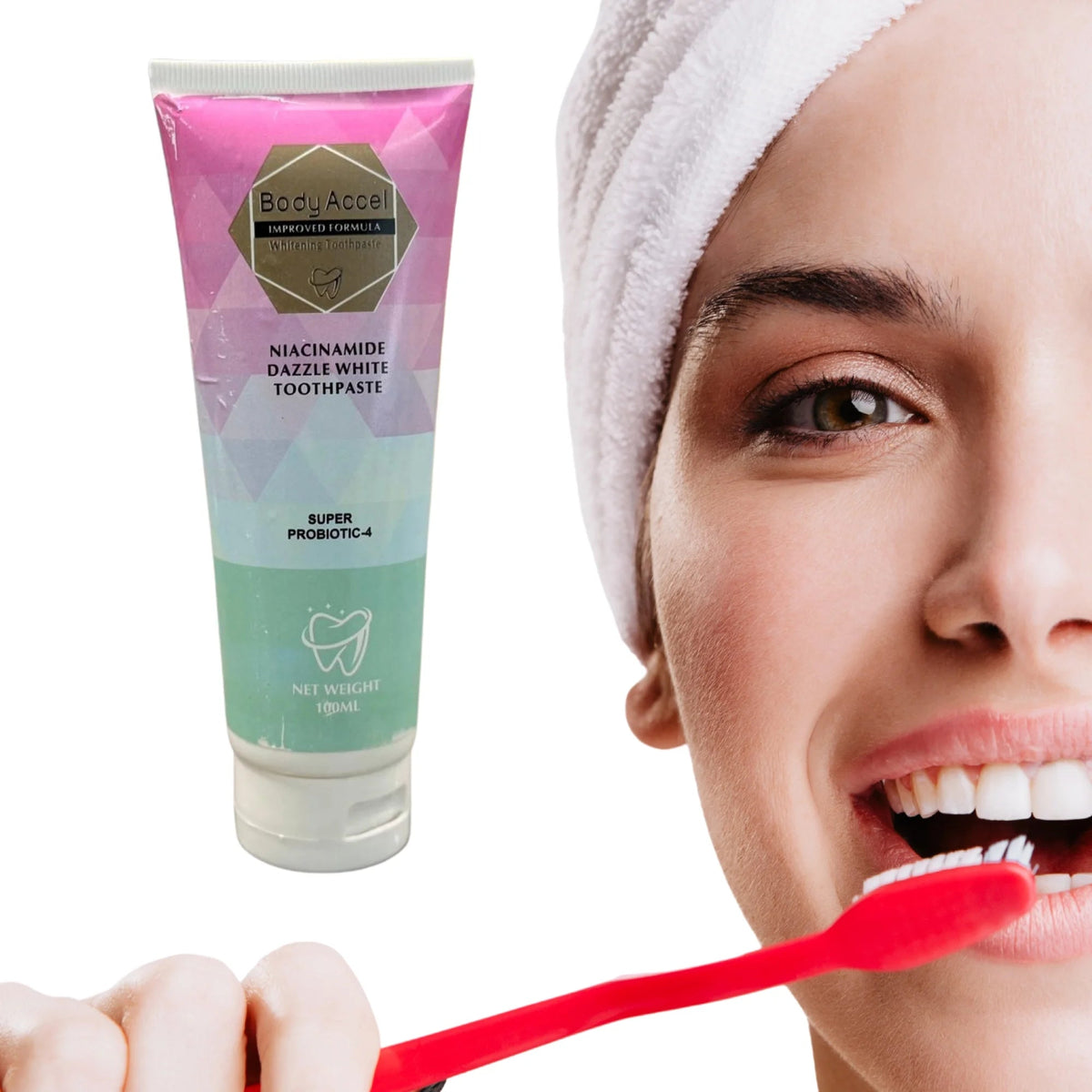 Body Accel Whitening Toothpaste YMDS