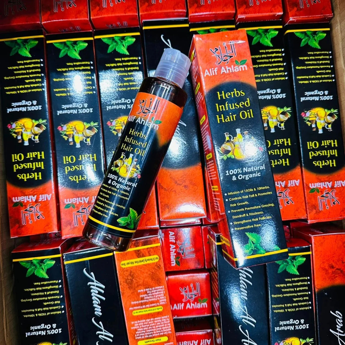 Alif Ahlam Herbs Infused Hair Oil YMDS