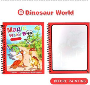Magic Coloring Book with Water Pen Rida's Collection