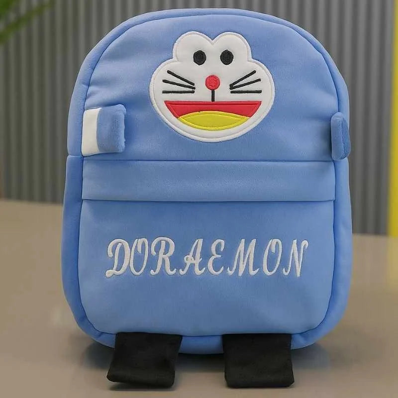 Cute Plush Doraemon Character Backpack YMDS