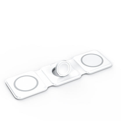 3-in-1 Foldable Magnetic Wireless Charger 15W YMDS