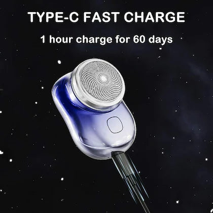 Mini Electric Razor for Men | Portable USB Rechargeable Shaver YMDS
