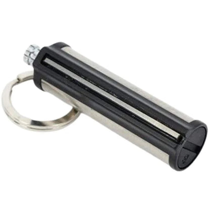Permanent Match Striker Flint Stone Lighter with Keychain YMDS