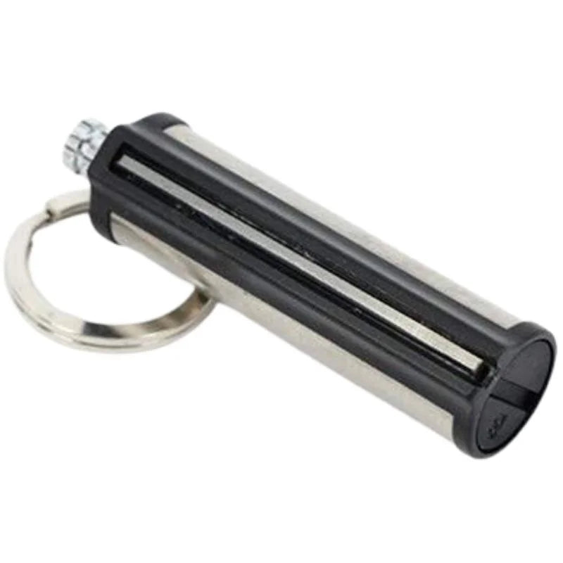Permanent Match Striker Flint Stone Lighter with Keychain YMDS