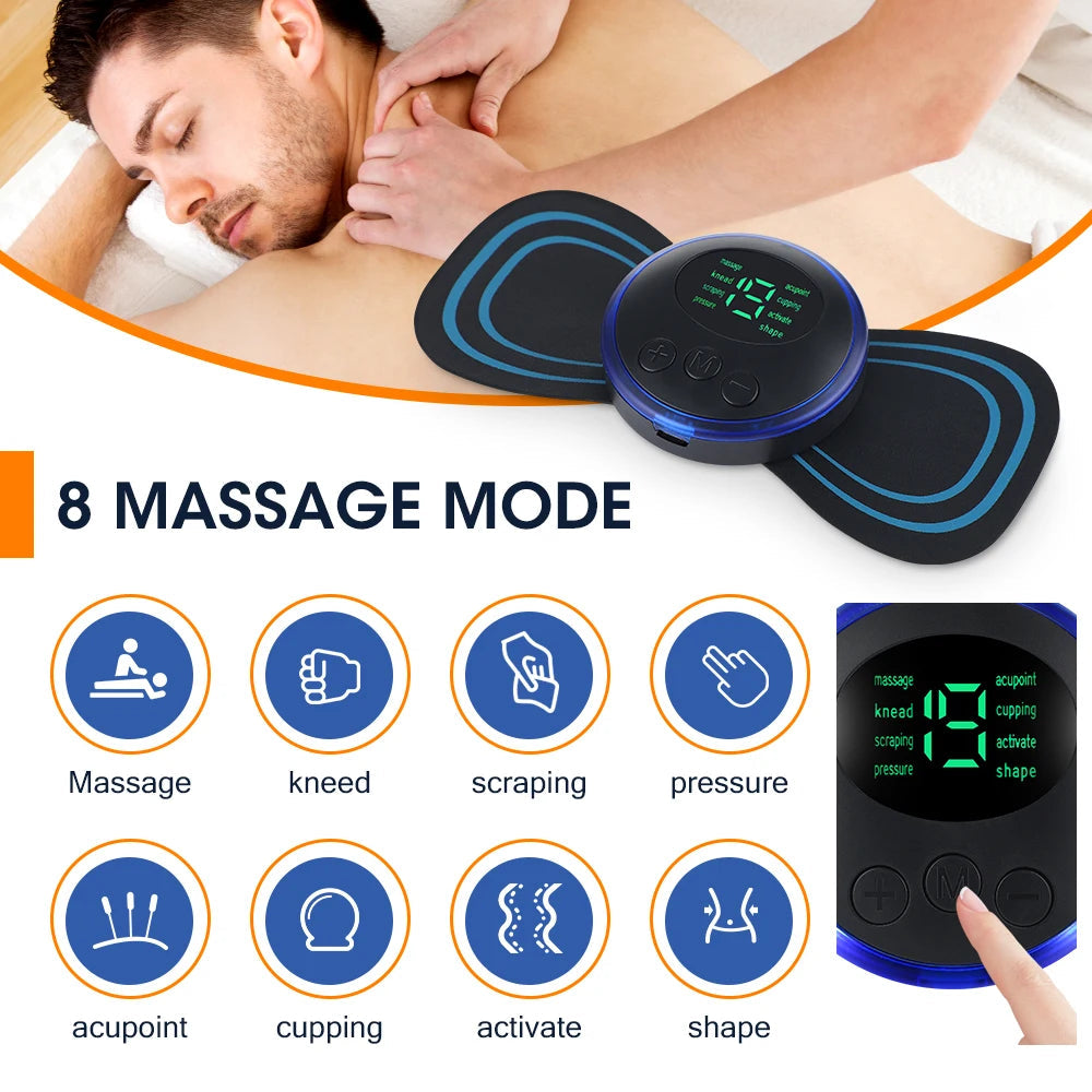 EMS Butterfly Portable Neck Massager YMDS