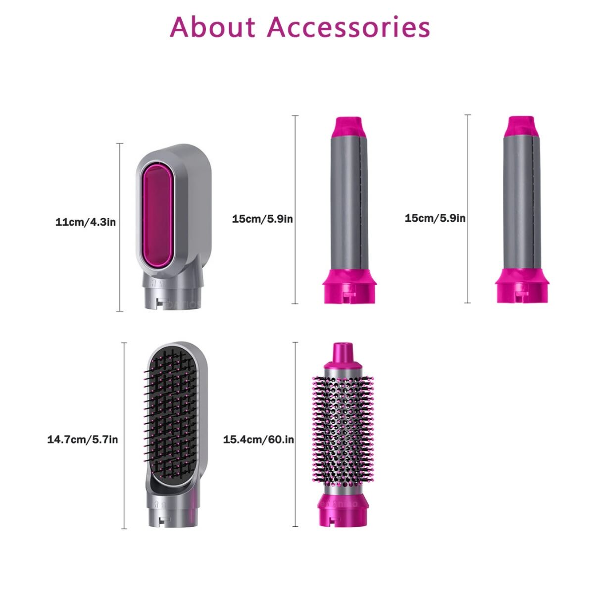 5-in-1 Electric Hair Dryer Brush Kit YMDS