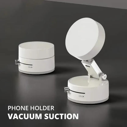 Magnetic Wireless Phone Holder with Foldable Suction Grip for Secure Mounting YMDS