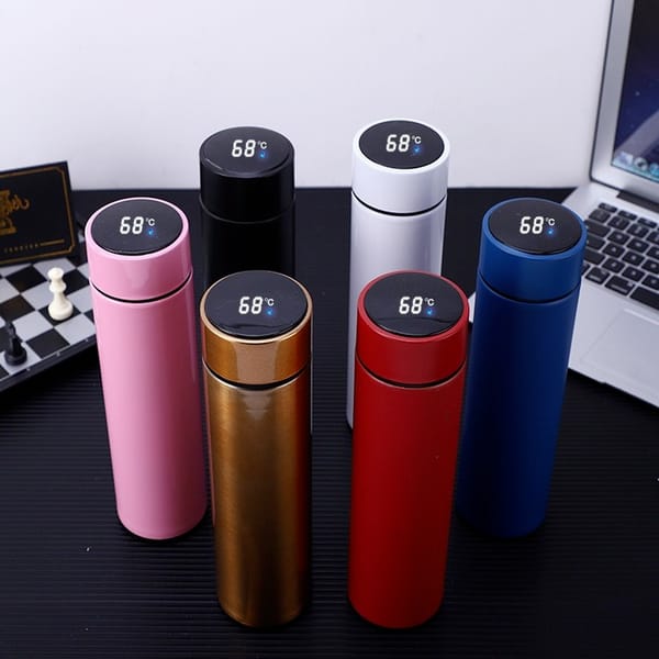 Temperature Display Thermos Water Bottle 500ML YMDS
