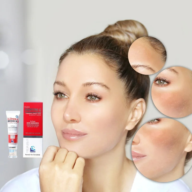 Eventone-C Skin Brightening Cream with L-Glutathione & Vitamin C for Radiant YMDS