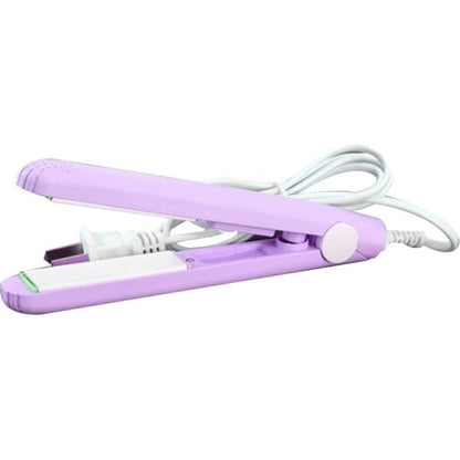 Mini Portable Ceramic Hair Straightener & Curler YMDS