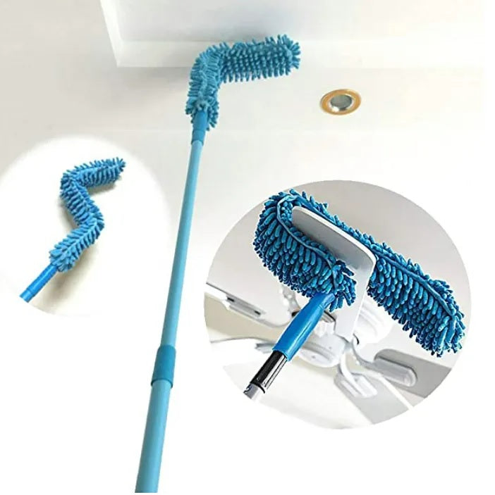 Flexible Micro-Fiber Duster With Telescopic Stainless Steel Handle YMDS