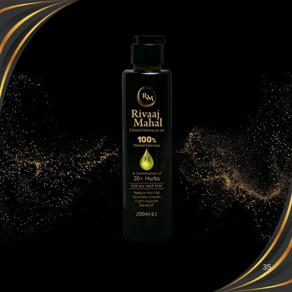 Rivaaj Mahal Herbal Hair Oil 100% YMDS