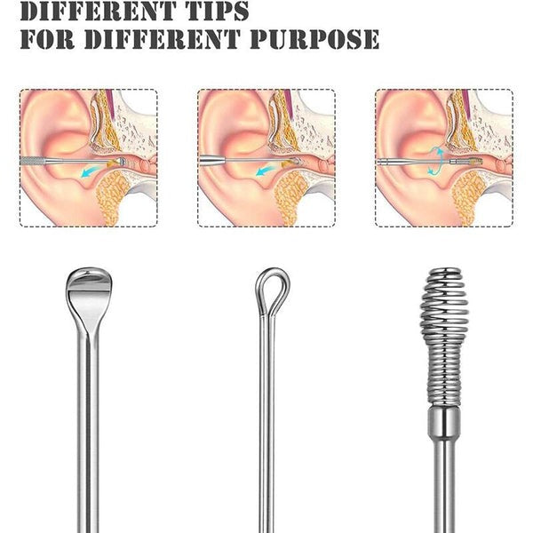 6-Piece Ear Wax Cleaning Kit | Portable & Easy to Use YMDS