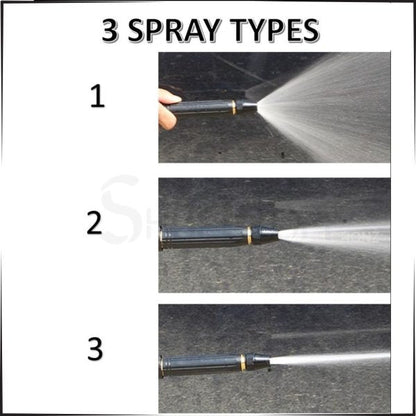 Metal High-Pressure Adjustable Nozzle Water Spray Gun YMDS
