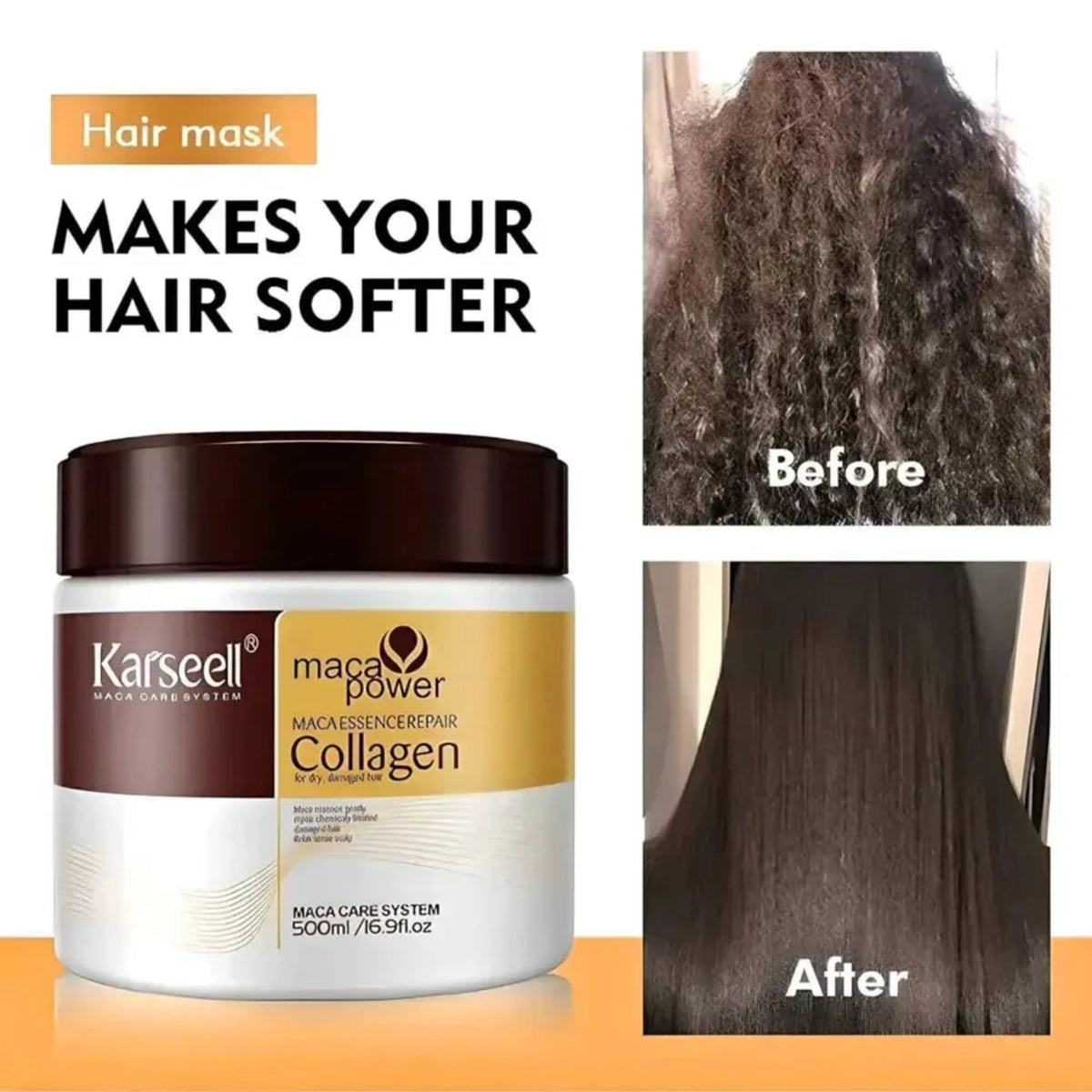 Karseell Collagen Deep Repair Hair Mask 500ml YMDS