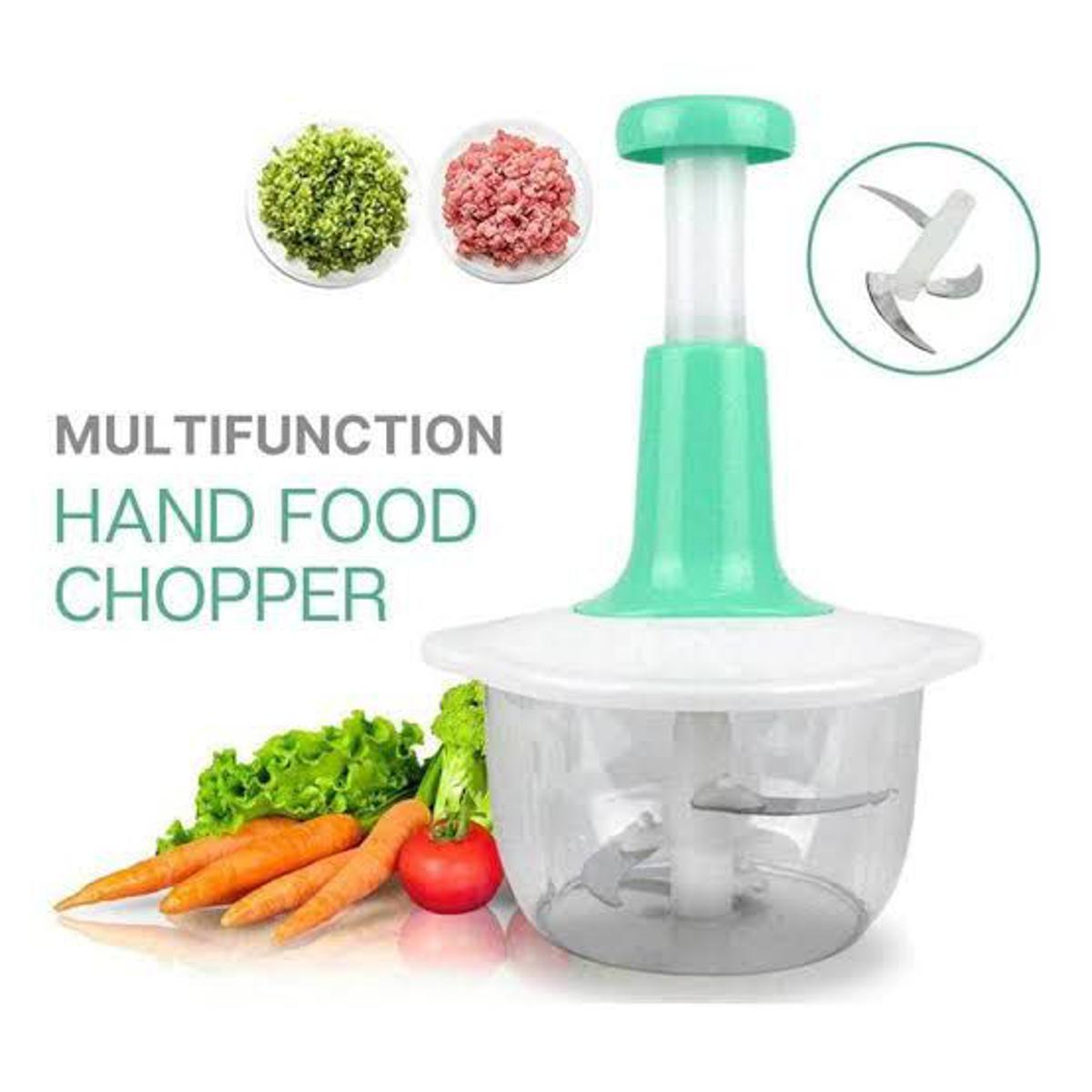 1.5L Manual Hand Push Chopper & Multifunctional Mixer | Vegetable Chopper and Baby Food Maker YMDS