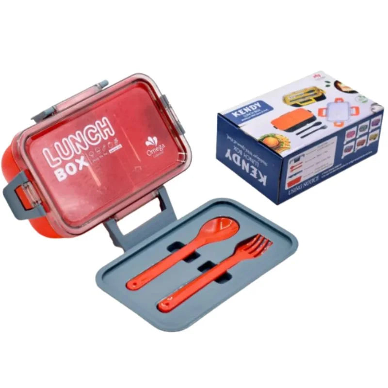 Kendy Lunch Box with Spoon & Fork YMDS