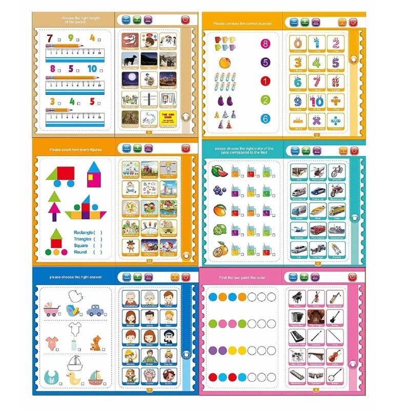 Intelligence Learning Book for Kids YMDS