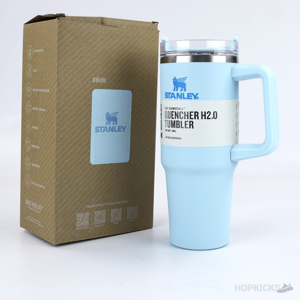 Light Blue Stanley 40 Oz Stainless Steel Tumbler YMDS