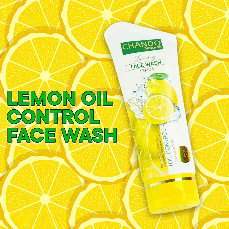 Face Wash | Chando Naturals Lemon Oil Control Face Wash 100ml YMDS