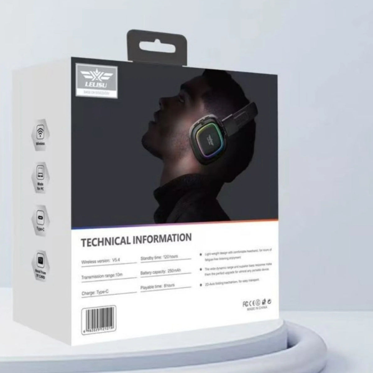 Lelisu LS-258 Wireless Stereo Headphones YMDS